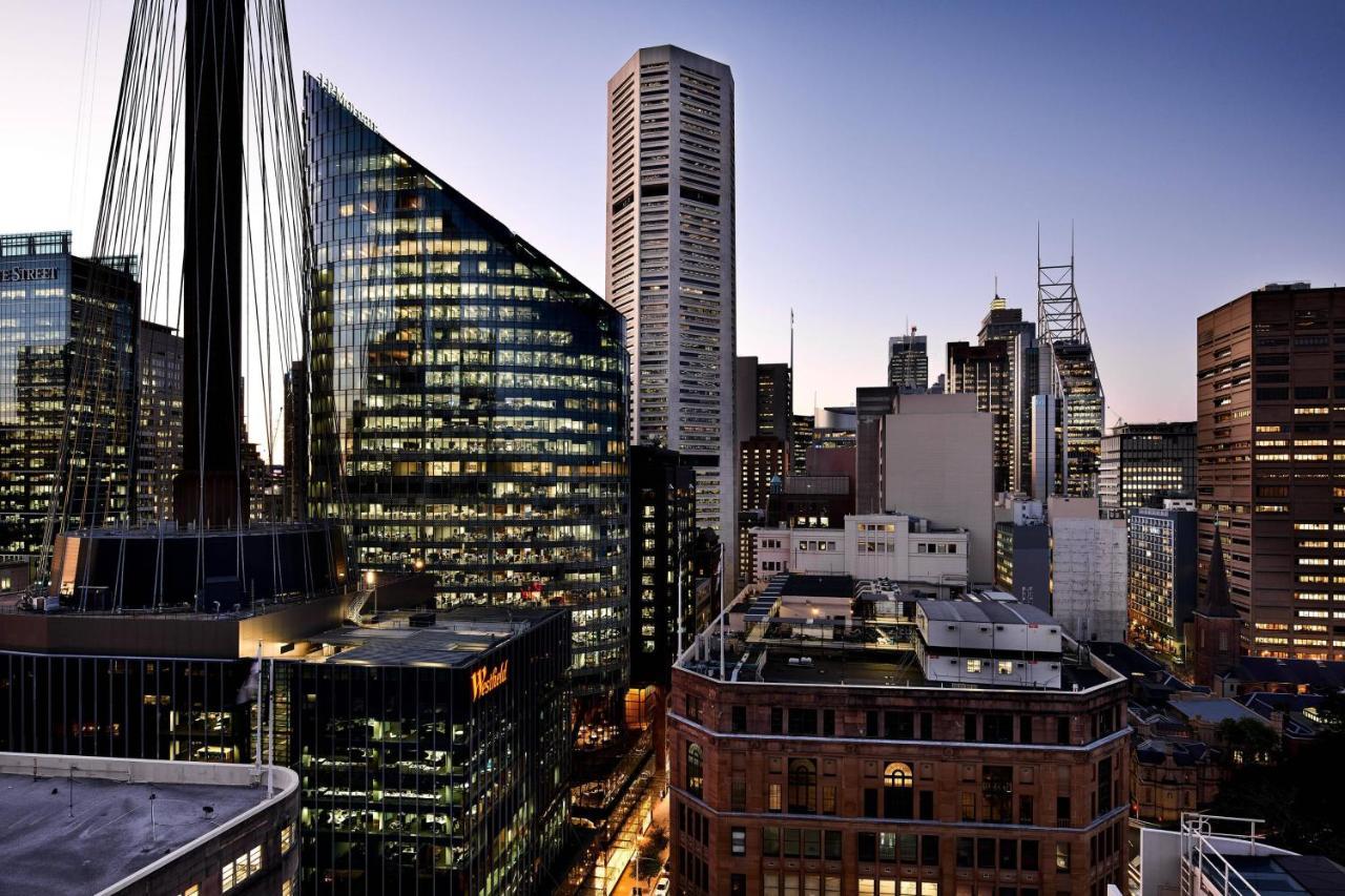 쉐라톤 그랜드 시드니 하이드 파크 외부 사진 The Melbourne CBD at night