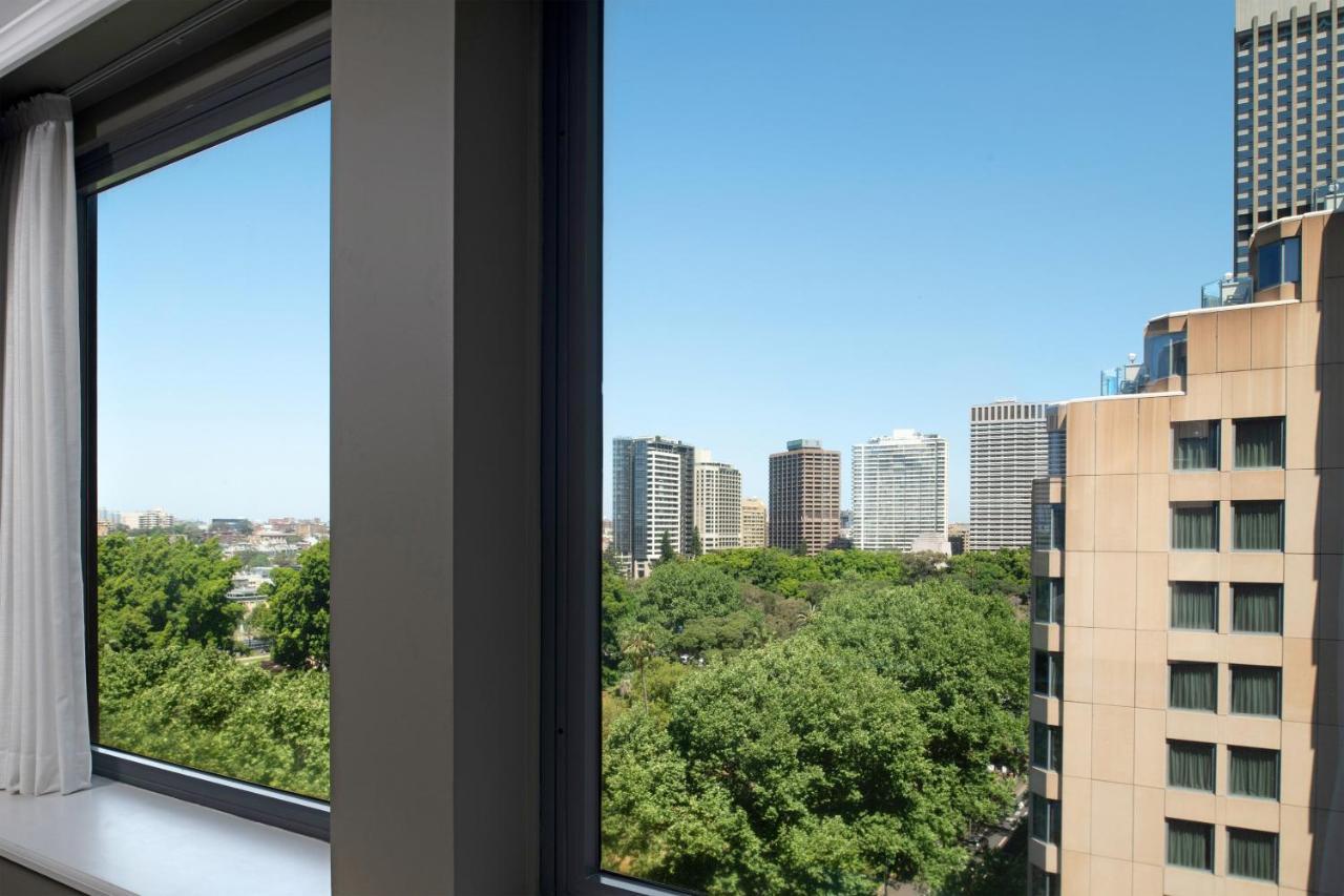 쉐라톤 그랜드 시드니 하이드 파크 외부 사진 View from a window