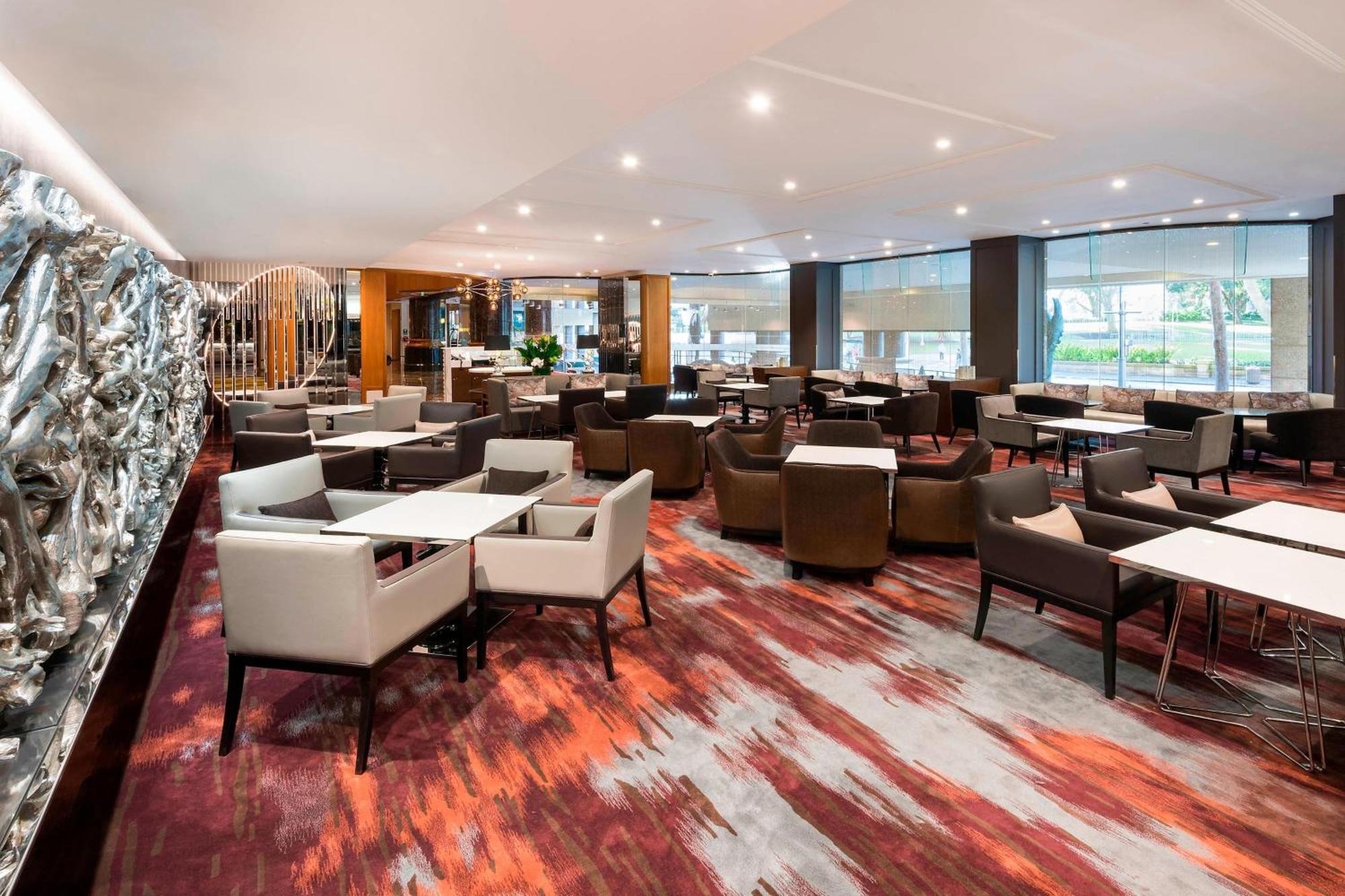 쉐라톤 그랜드 시드니 하이드 파크 외부 사진 The lounge at the airport