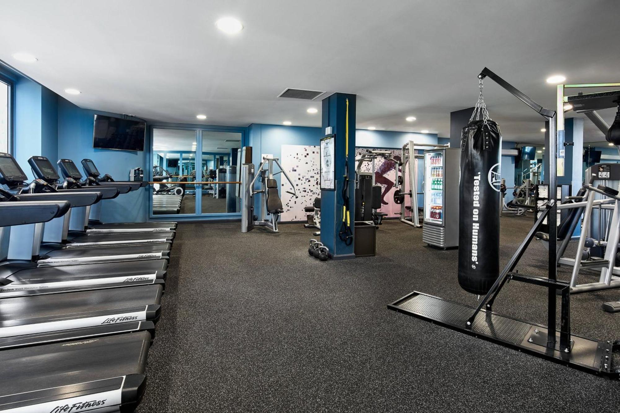 쉐라톤 그랜드 시드니 하이드 파크 외부 사진 The gym at the hotel