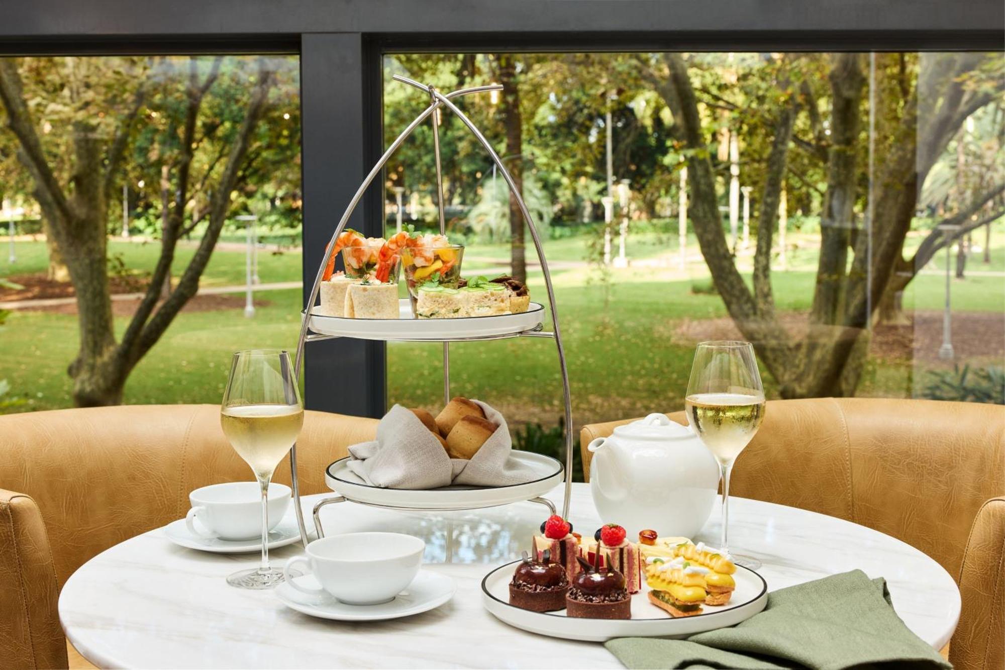 쉐라톤 그랜드 시드니 하이드 파크 외부 사진 Afternoon tea at the St. Regis